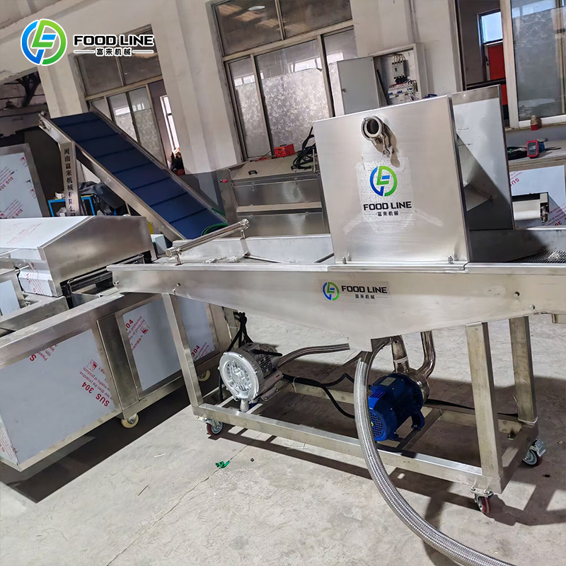 Food Energy Snacks - Energy-Saving Continuous Mesh Belt Fryer Automatic