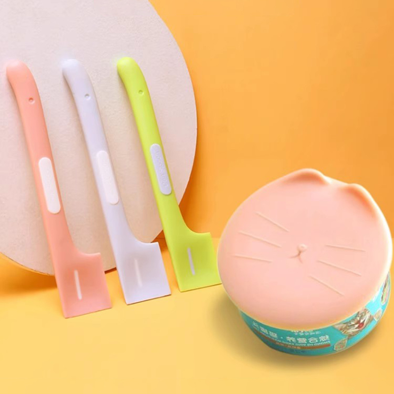 Food Snacks Easy - Pet Can Spoon with Lid, Cute