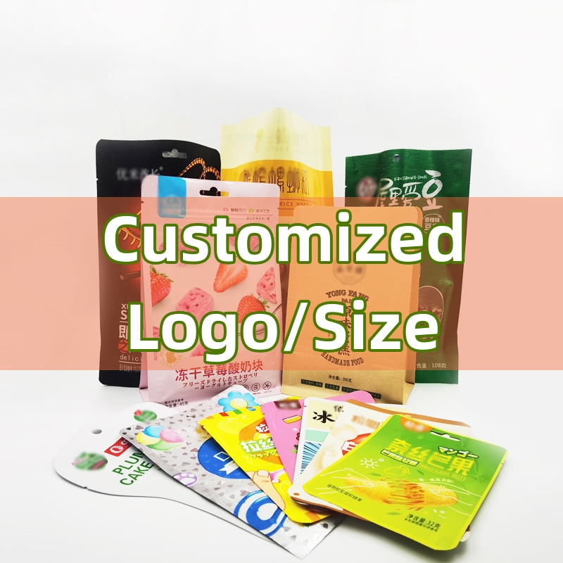 TETP Food Bag Customized Size  - đánh giá và giá Food Snacks Logos