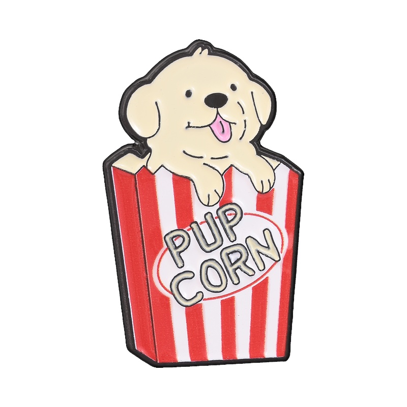 Pupcorn Puppy Popcorn Cartoon  - đánh giá và giá Zinc Food Snacks