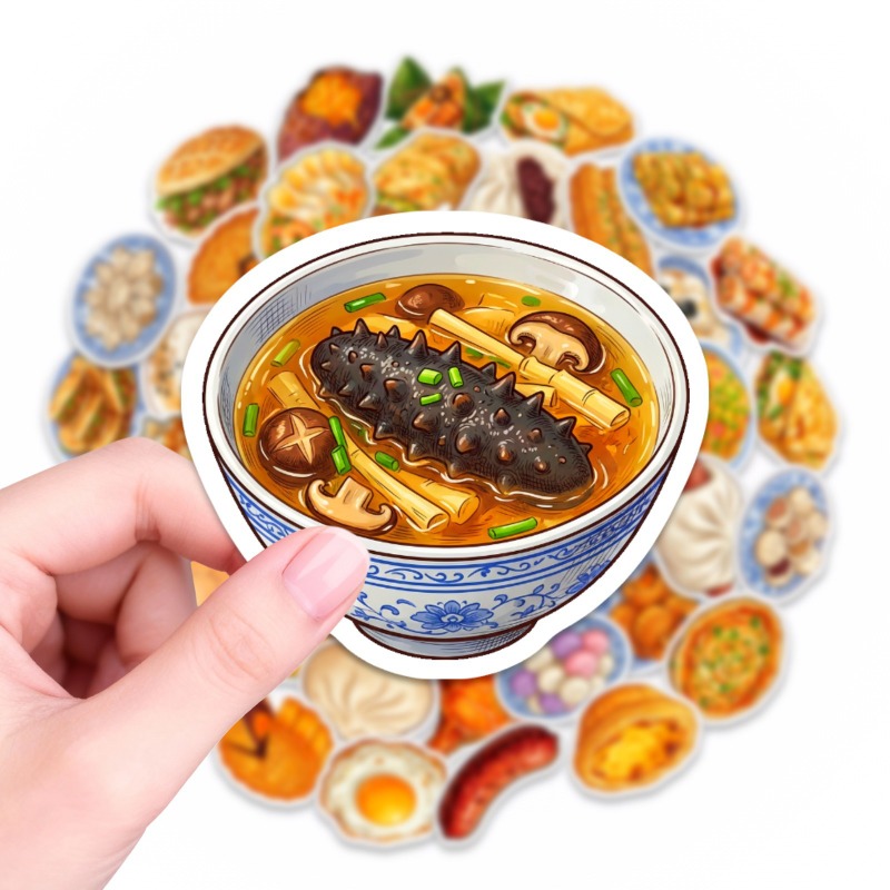 50pcs Chinese Food Diary, Non- - đánh giá và giá Food Like Snacks