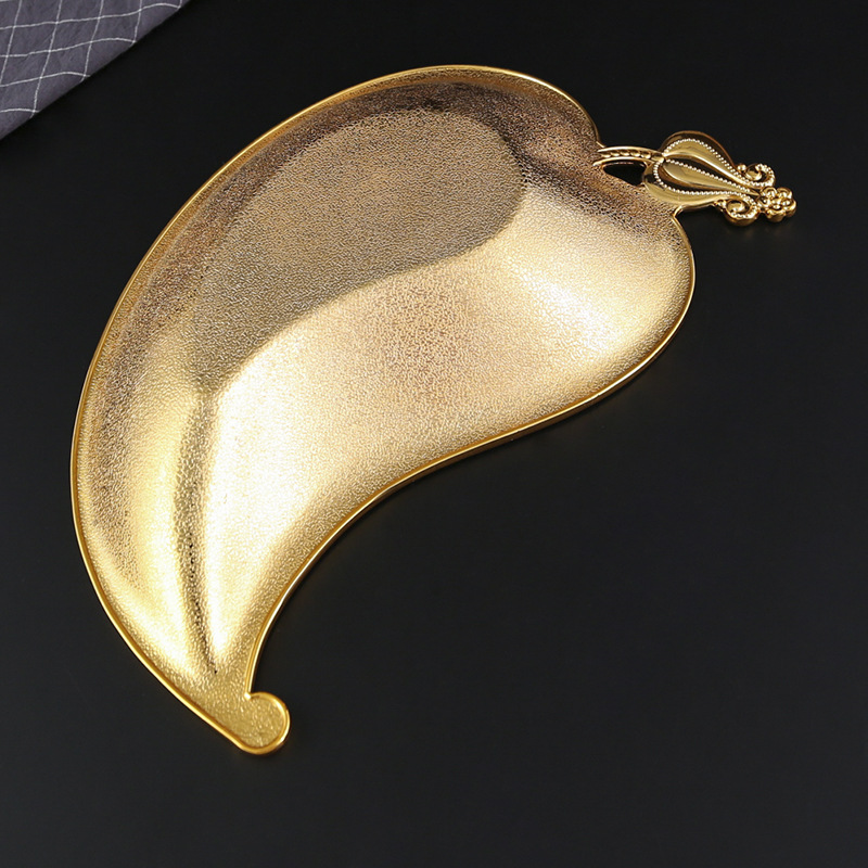 Creative Zinc Alloy Golden Lea - đánh giá và giá Zinc Food Snacks
