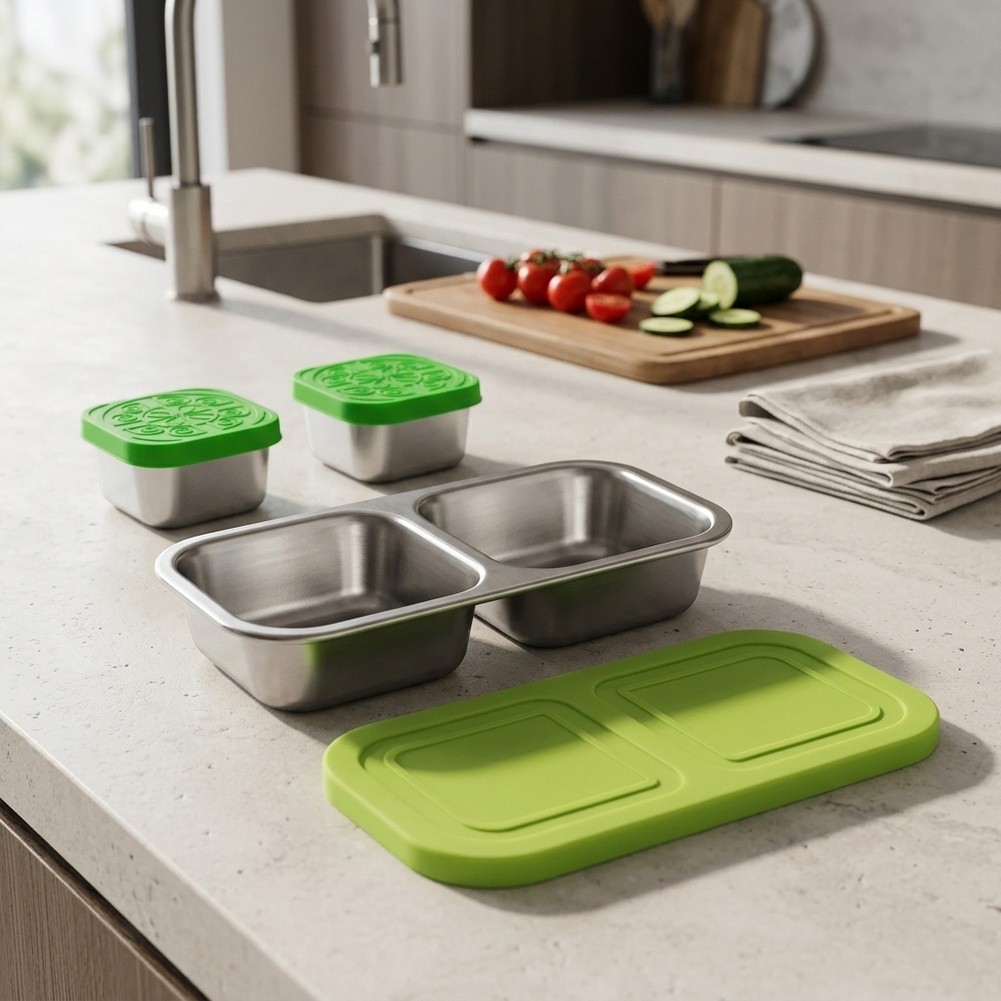 Stainless Steel Snack Containe - đánh giá và giá Food Snacks Easy