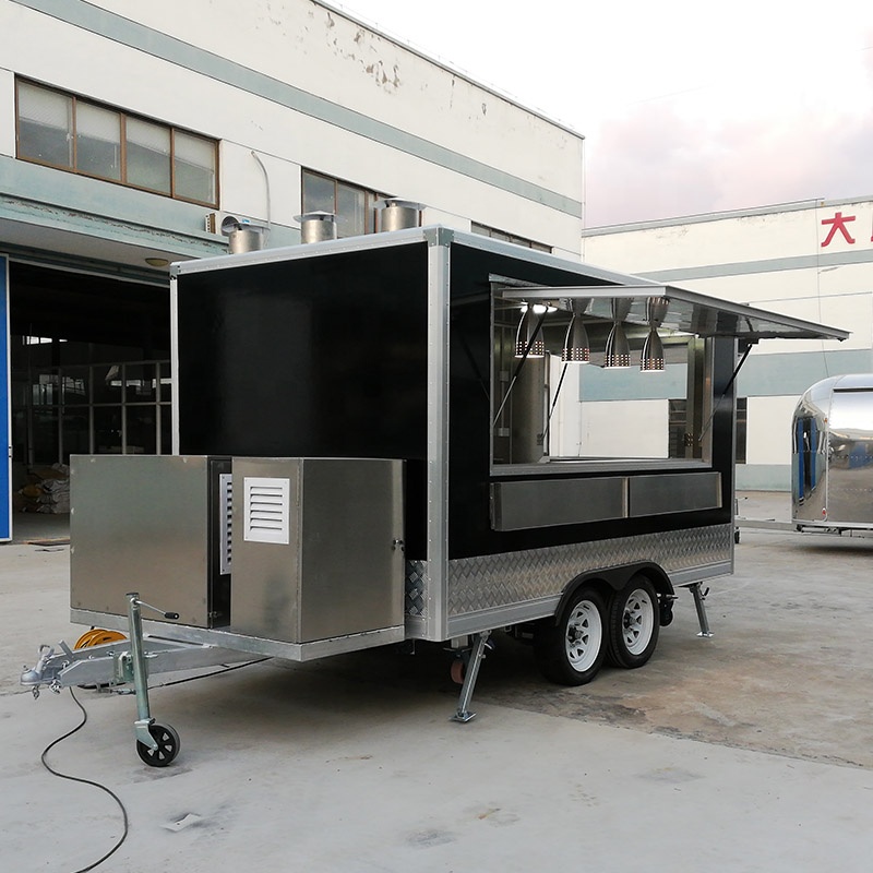 Square Type Food Trailer Custo - đánh giá và giá Food Energy Snacks