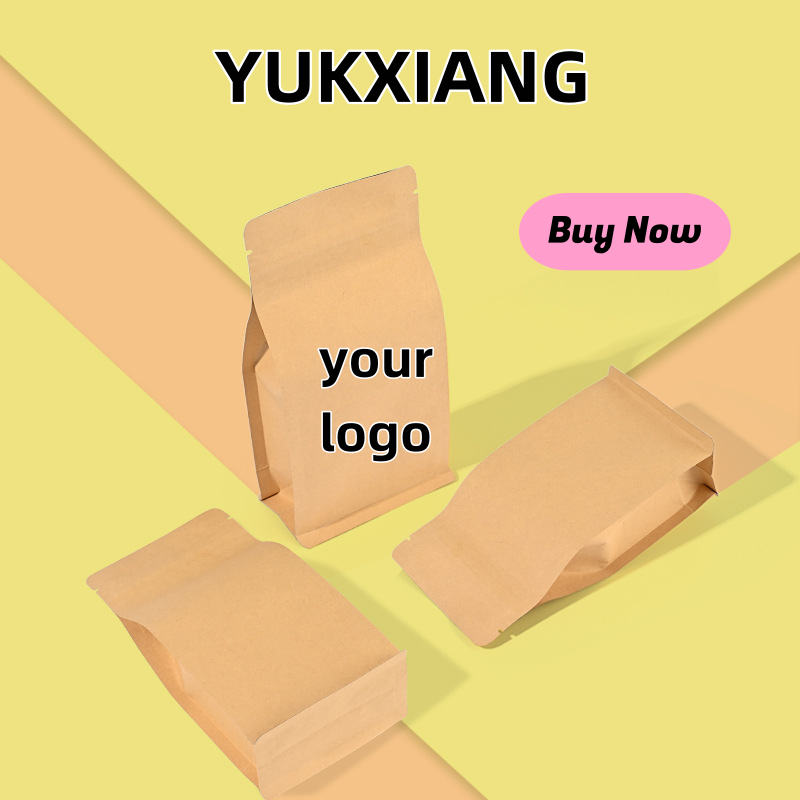 Custom Logo Kraft Paper Alumin - đánh giá và giá Food Snacks Logos