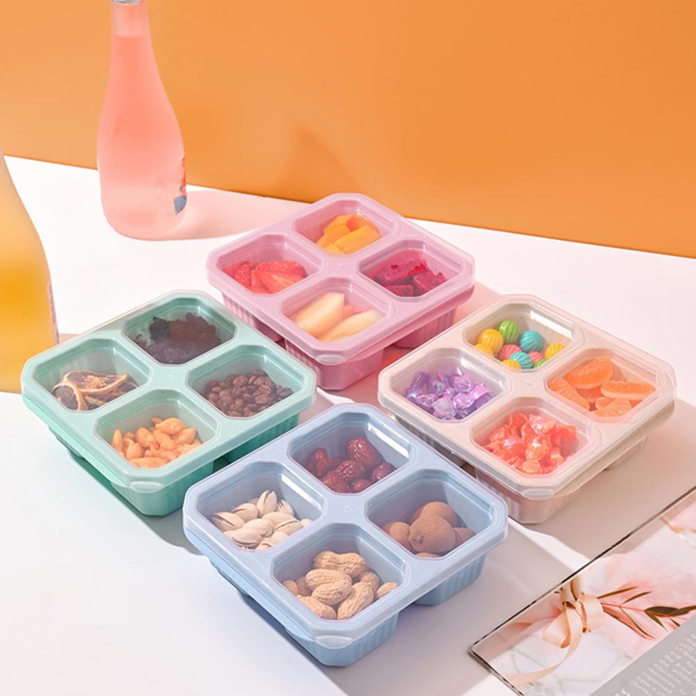 Snack Compartment Box 4 Pack S - đánh giá và giá Food Snacks Easy
