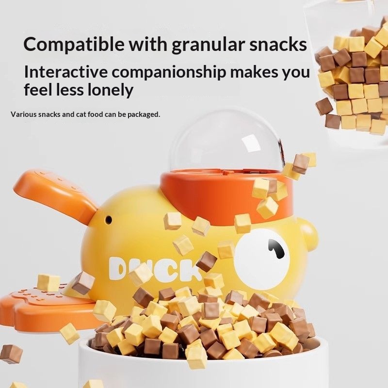 Duck-shaped pet food dispensin - đánh giá và giá Food Energy Snacks