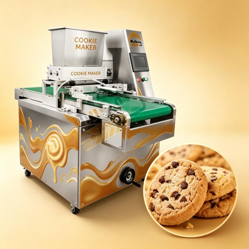 Semi-automatic Cookie Machine  - đánh giá và giá Food Energy Snacks