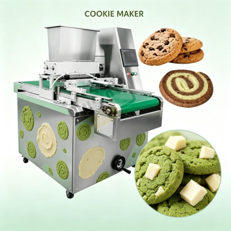 Semi-automatic Cookie Machine  - đánh giá và giá Food Energy Snacks