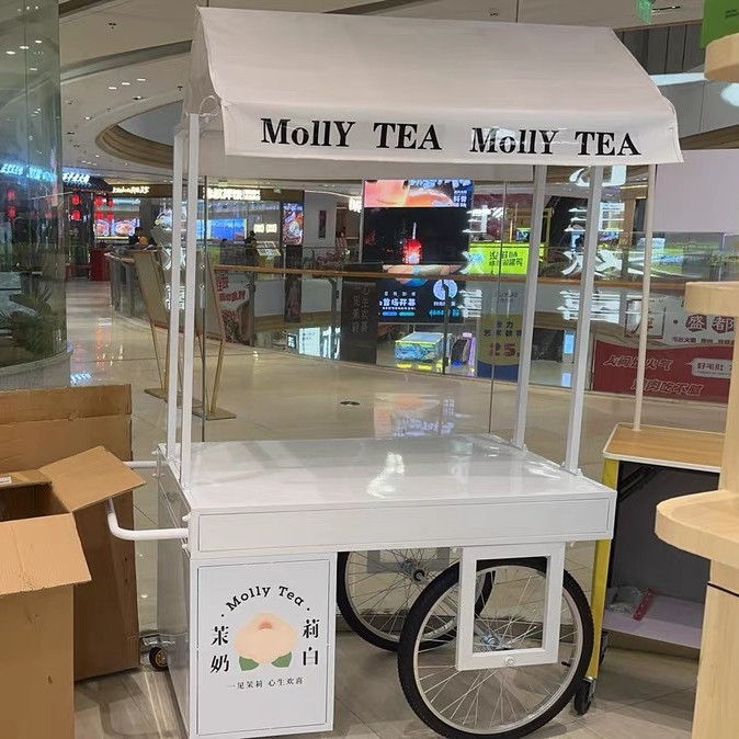 Customizable Stall Food Cart T - đánh giá và giá Snacks Food Stall