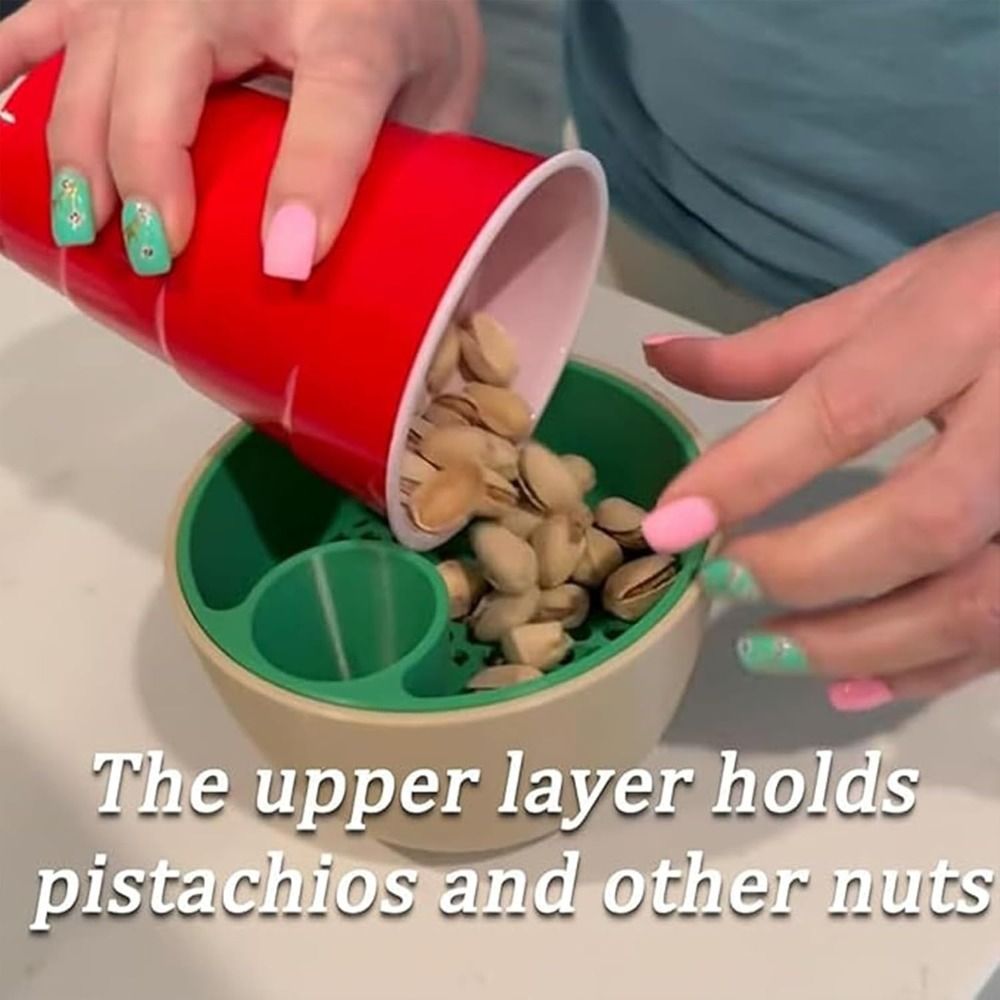 Food Tableware 3D Printed Nut  - đánh giá và giá Food Snacks Easy
