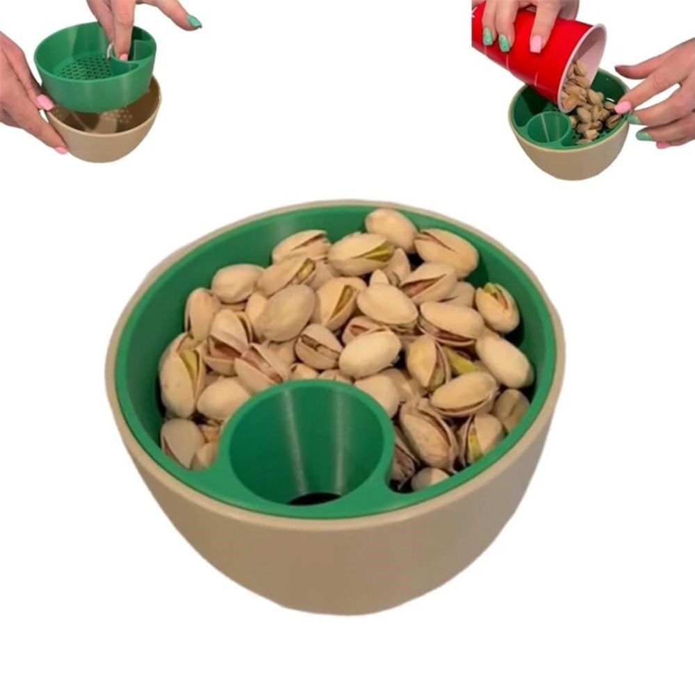 Food Tableware 3D Printed Nut  - đánh giá và giá Food Snacks Easy