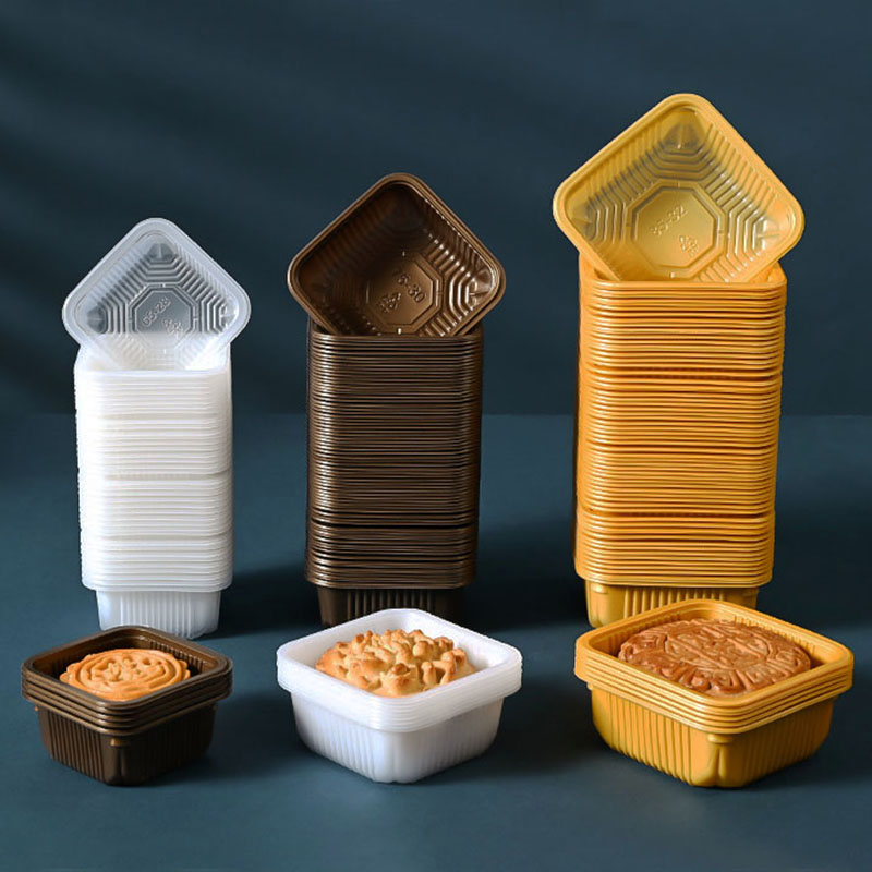 100pcs Mooncake Plastic Tray P - đánh giá và giá Food Like Snacks