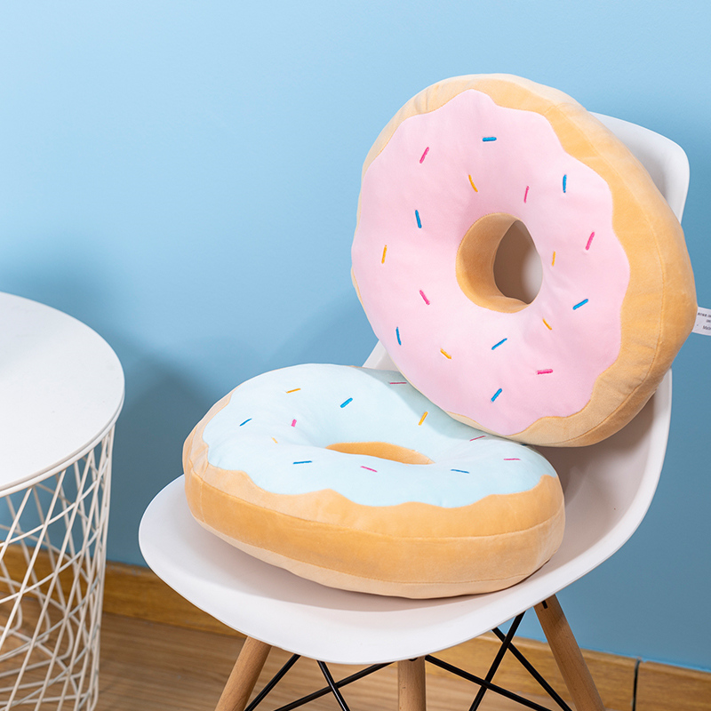 Candy Colors Donut Plush Pillo - đánh giá và giá Soft Food Snacks Kids