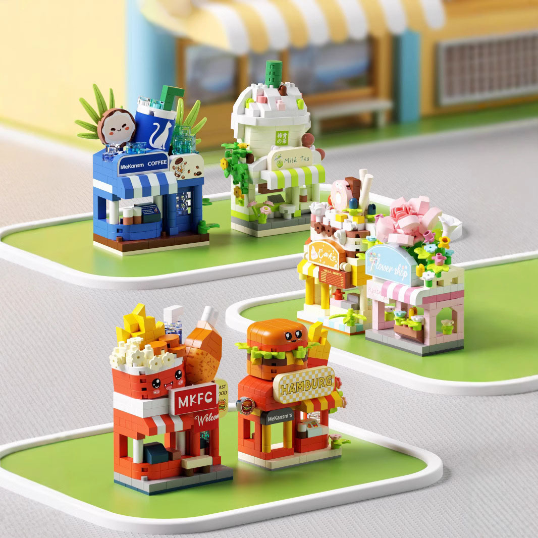 NEW DIY Hamburger Restaurant C - đánh giá và giá Food Snacks Ideas