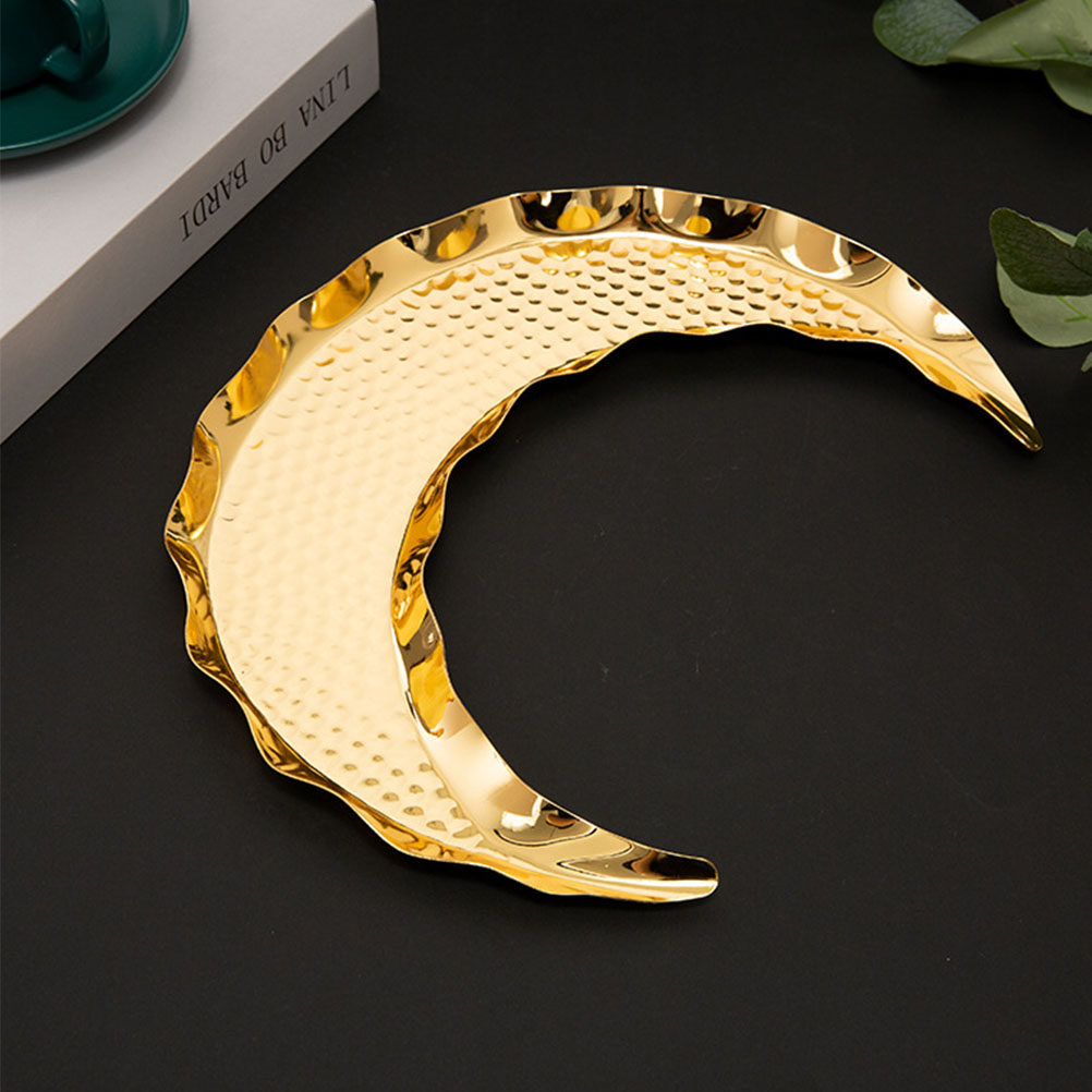 1Pcs Moon Shape Metal Food Ser - đánh giá và giá Zinc Food Snacks