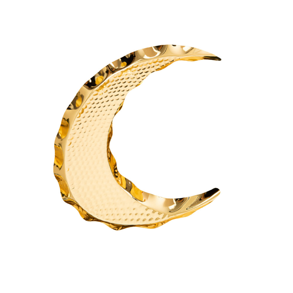 1Pcs Moon Shape Metal Food Ser - đánh giá và giá Zinc Food Snacks