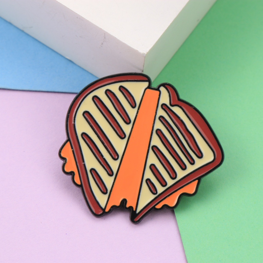 Cartoon Grilled Cheese Toast E - đánh giá và giá Zinc Food Snacks
