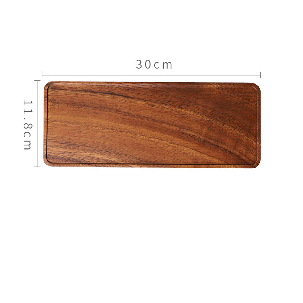 Walnut Wood Fruit Tray Natural - đánh giá và giá Food Snacks Easy